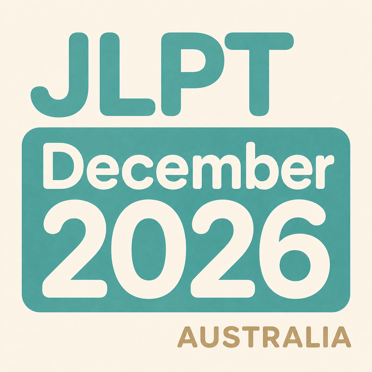 JLPT December 2026 Australia