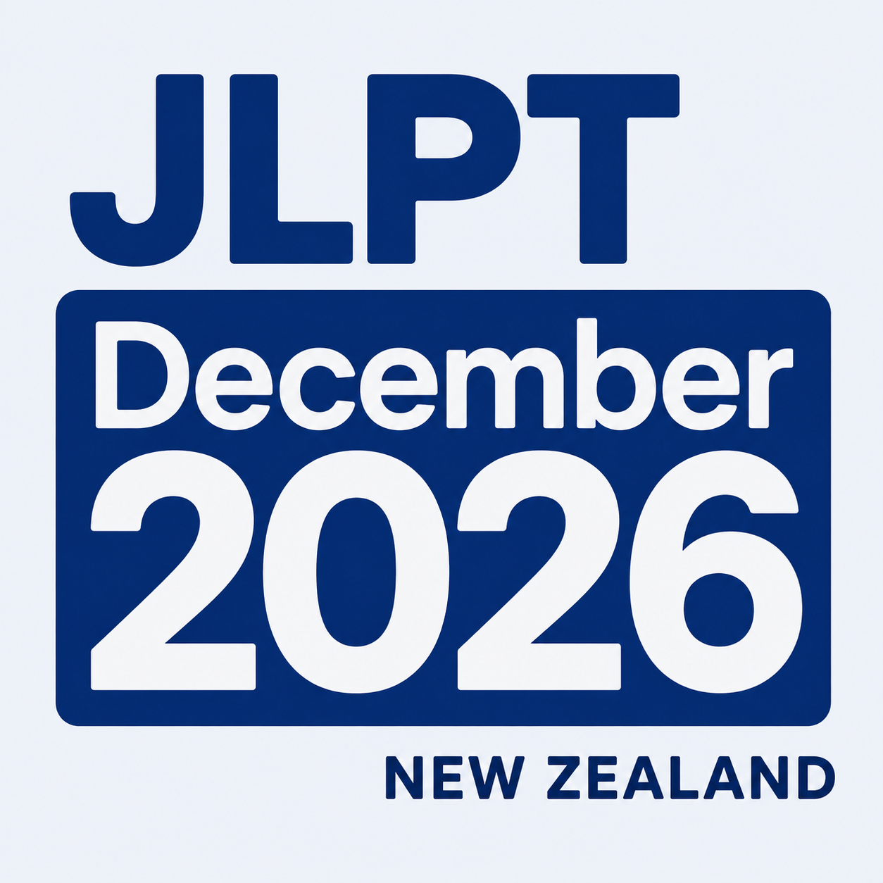 JLPT December 2026 New Zealand